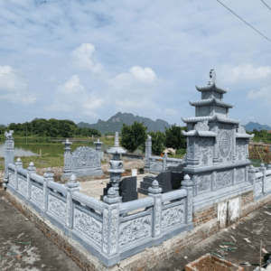 Khuôn viên lăng mộ - Mẫu 04