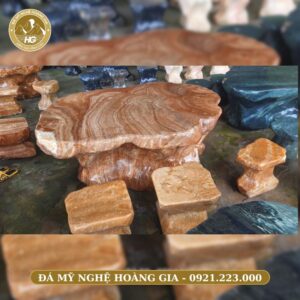 BÀN GHẾ ĐÁ - MẪU 09